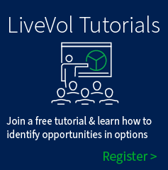 Join a free tutorial & learn how to identify opportunities in options.