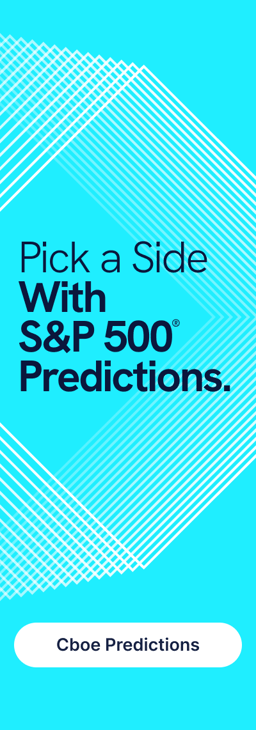 Pick a Side With S&P 500 Predictions. Cboe Predictions