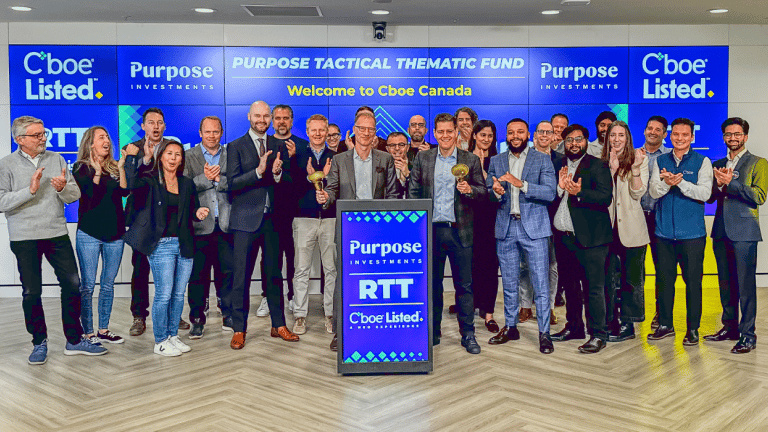 Purpose Investments lance son FNB dynamique sur Cboe Canada