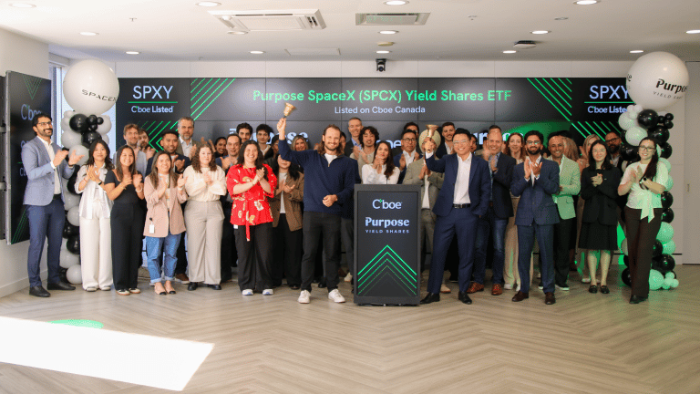 Cboe Canada accueille le FNB SpaceX Yield Shares de Purpose Investments à la suite de l'introduction en bourse de SpaceX