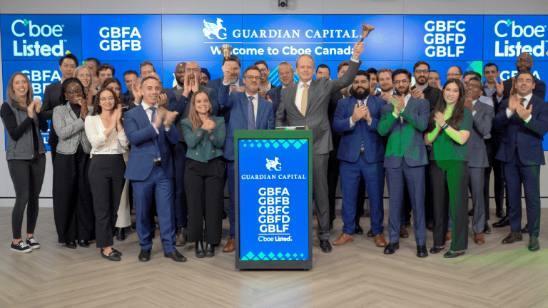Cboe Canada accueille Guardian Capital LP pour le lancement inaugural de FNB d'obligations à échéance déterminée