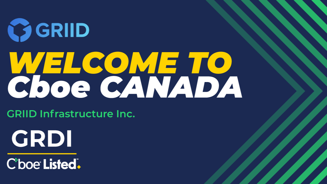 GRIID Infrastructure Makes Public Markets Debut on Cboe Canada