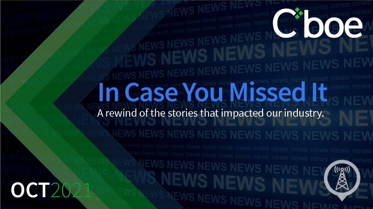 In Case You Missed It: October 2021