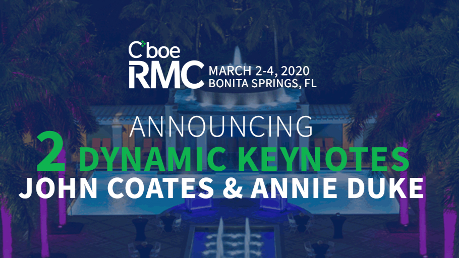 Meet the 2020 Cboe Risk Management Conference U.S. Keynote Speakers