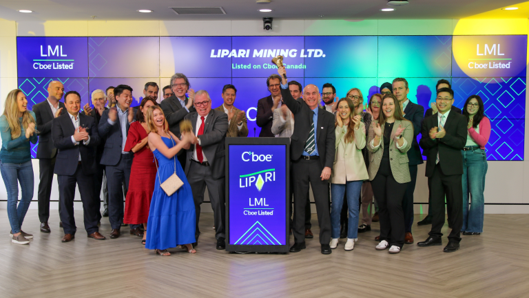 Cboe Canada renouvelle son soutien à l'industrie minière avec la cotation de Lipari Mining Ltd.