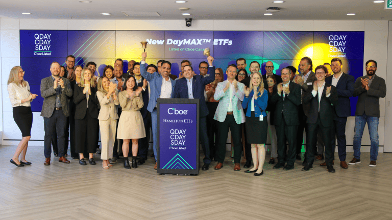 Cboe Canada Welcomes Hamilton ETFs with Launch of Groundbreaking DayMAX™ Suite