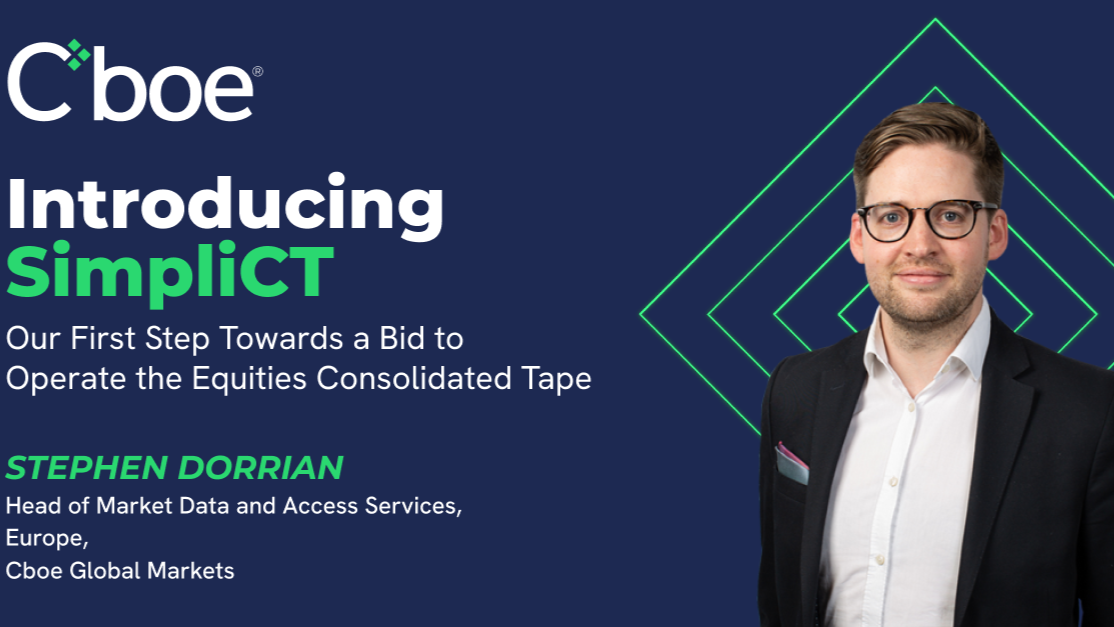 Introducing SimpliCT - Our First Step Towards a Bid to Operate the Equities Consolidated Tape