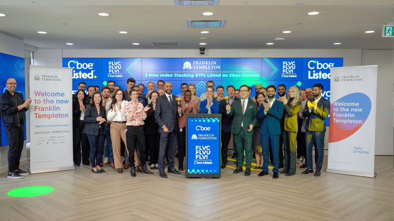 Cboe Canada accueille Franklin Templeton à l'occasion du lancement de trois FNB à dividende élevé et à faible volatilité