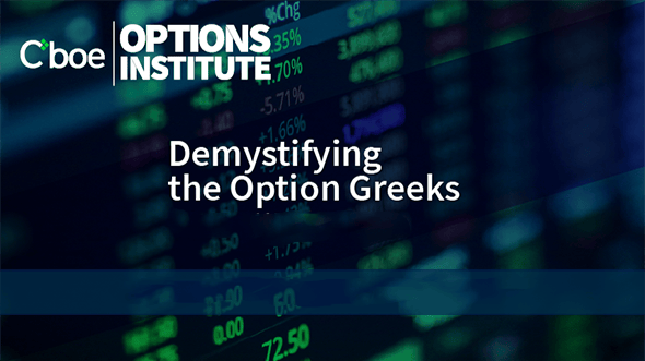 Learning the Greeks: An Expert’s Perspective
