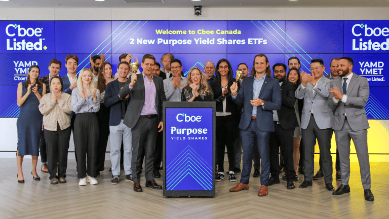 Purpose Investments élargit sa gamme de FNB d'actions à dividendes cotée sur Cboe Canada
