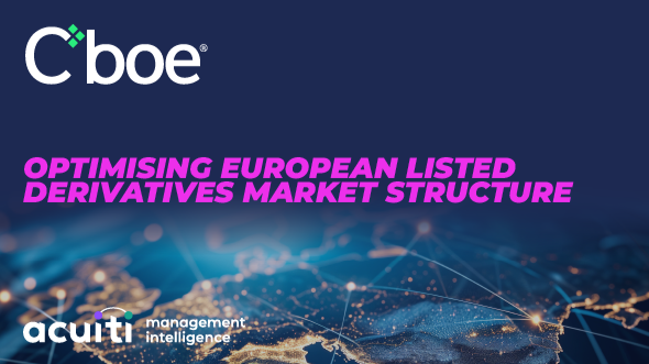 Research: Optimising European Listed Derivatives Market Structure