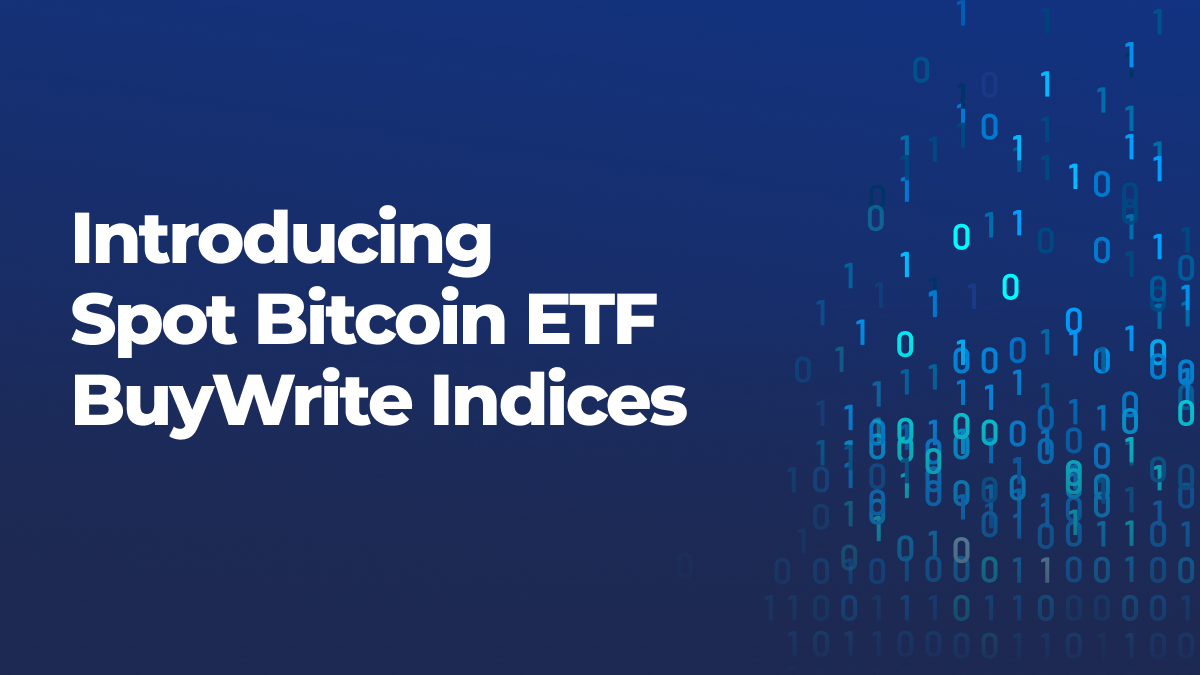 Expanding Access to Cryptocurrency with Cboe's New Spot Bitcoin ETF BuyWrite Indices